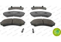Front brake pad set