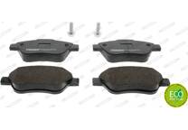Front brake pad set