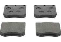 Front brake pad set