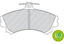Front brake pad set