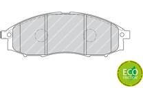 Front brake pad set