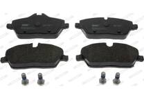 Front brake pad set