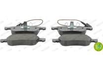Front brake pad set
