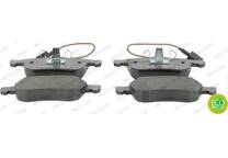 Front brake pad set