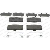 Front brake pad set FERODO - FDB1982