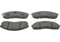 Front brake pad set