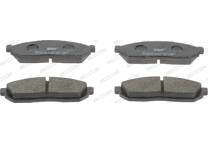 Front brake pad set