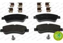 Front brake pad set