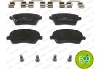 Front brake pad set