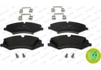 Front brake pad set