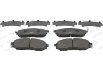 Front brake pad set