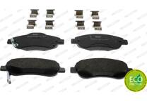 Front brake pad set