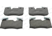 Front brake pad set
