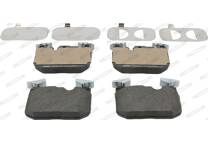 Front brake pad set