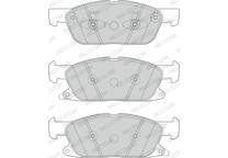 Front brake pad set