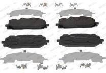 Front brake pad set