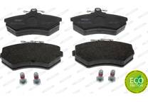 Front brake pad set