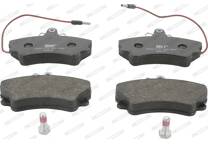Front brake pad set