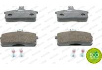 Front brake pad set