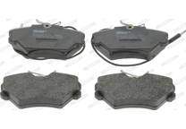 Front brake pad set