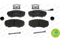 Front brake pad set