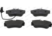Front brake pad set