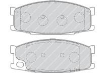 Front brake pad set
