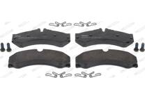 Front brake pad set