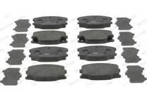 Front brake pad set