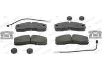 Front brake pad set