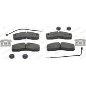 Front brake pad set FERODO - FVR1977