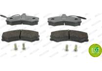 Front brake pad set