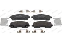 Front brake pad set