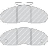 Front brake pad set FERODO - FVR791