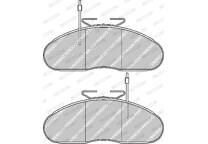 Front brake pad set