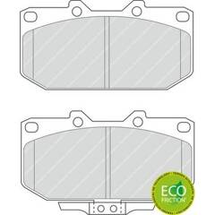 Jeu de 4 plaquettes de frein à disque FERODO - FDB986