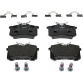 Kit De Cale Anti-Bruit De Plaquettes De Frein Arrière D'origine Pajero 3