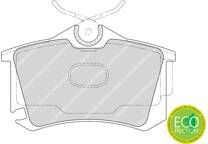 Brembo P85020 Plaquettes De Frein Arrière - Compatible Peugeot, Citroën, Volkswagen Golf