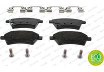 Plaquettes De Frein Valeo First - Réf 301018 - Jeu De 4 Pour Essieu Avant - Compatibles TEVES - Conformes ECE-R90