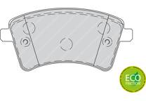 Jeu de plaquettes de frein avant