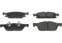 Plaquettes De Frein Avant Bosch BP1112 - Jeu De 4 Avec Témoins D'usure - Freinage Silencieux Et Sans Cuivre