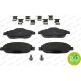 Kit pastiglie freno anteriore per Peugeot 308