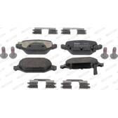 Kit pastiglie freno posteriore per Fiat PANDA