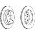 Brake disc set (2) FERODO - DDF1004