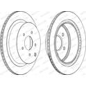 Brake disc set (2) FERODO - DDF1506C
