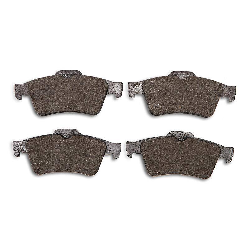 Rear brake pad set