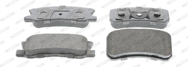 Rear brake pad set