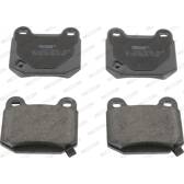 Rear brake pad set FERODO - FDB1562