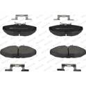 Rear brake pad set FERODO - FDB1713
