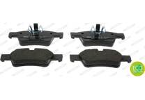Rear brake pad set